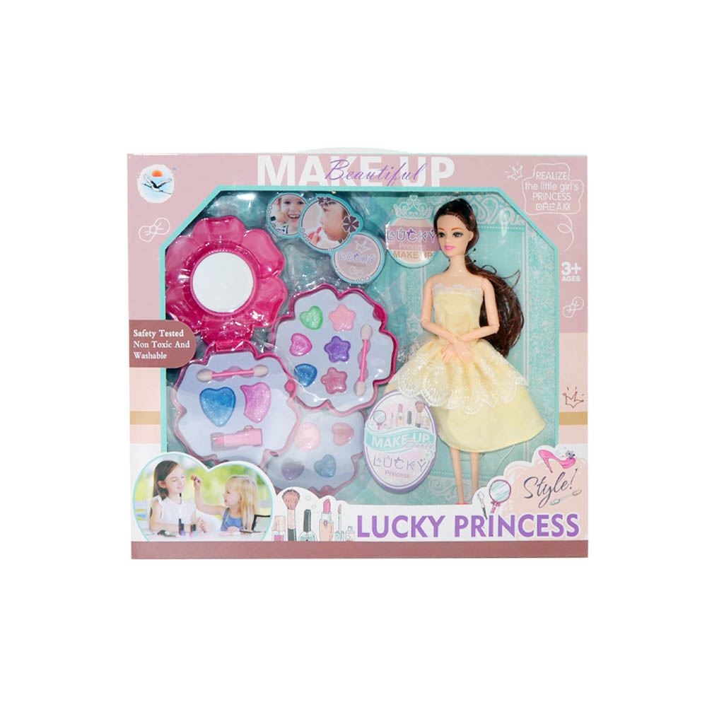 Links to MAKEUP SET LUCKY PRINCESS WITH PALETTE 4 ASSORTED  by 