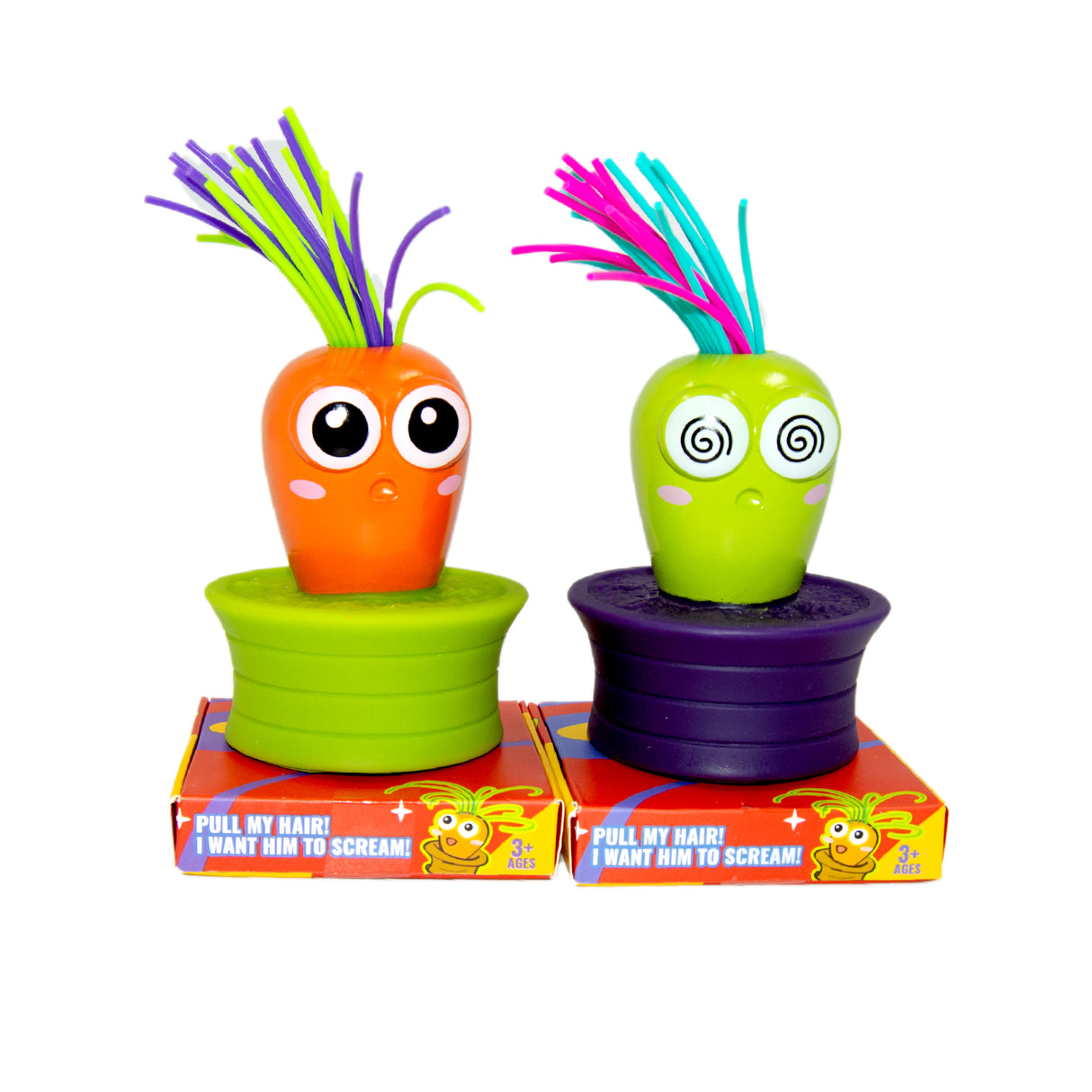 Links to HAIR PULLING SCREAMING FIDGET TOY CARROT/RADDISH by 
