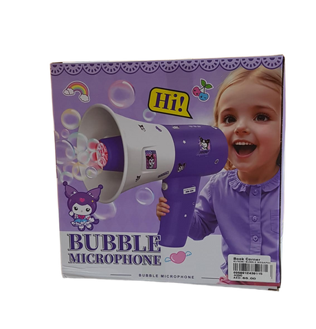 Kuromi Bubble Megaphone Plush Toy