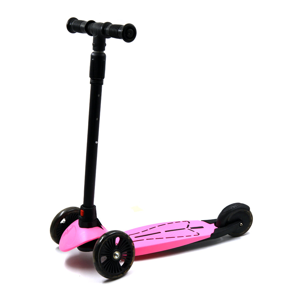 Dragon 3 Wheels Scooter With LED Light Pink