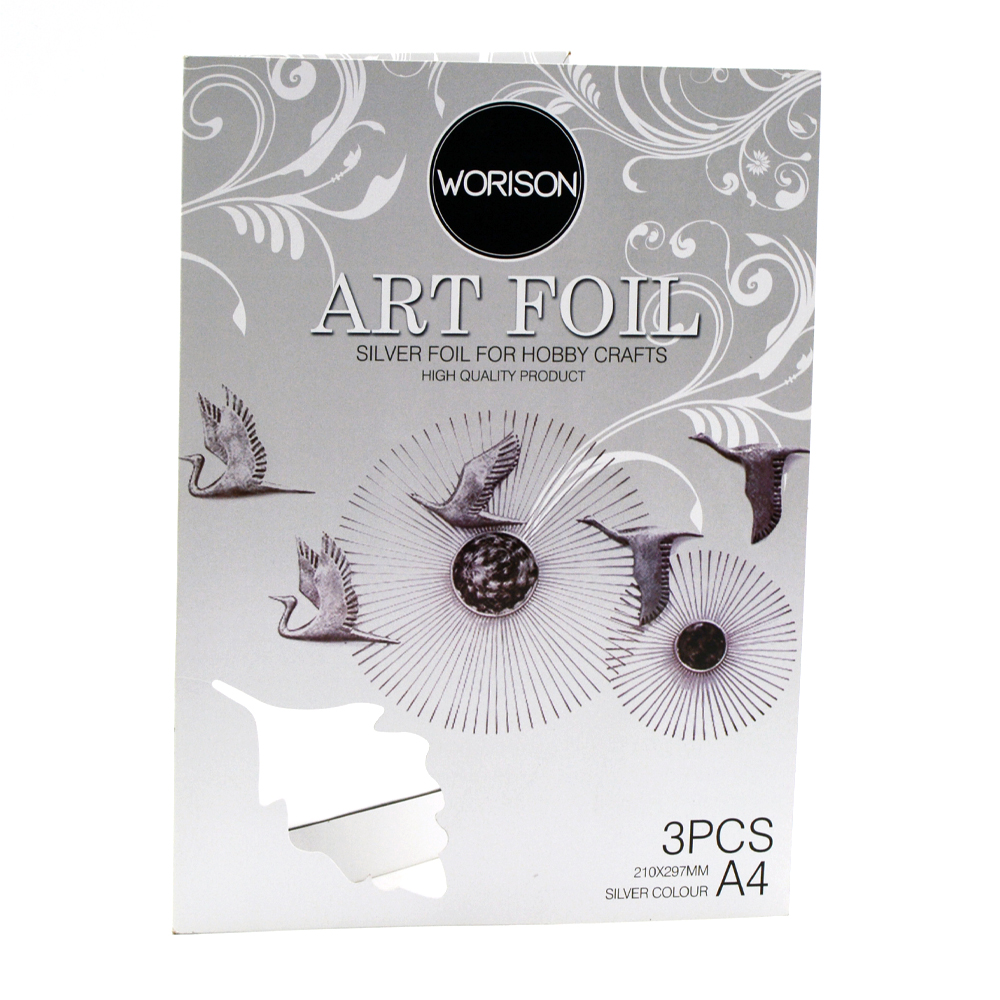 Art Foil Silver A4 3 Pcs