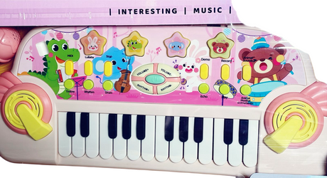Piano Electronic Animal Characters (Assorted Colors, Sold As Single)