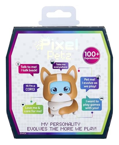 MGA Pixel Petz - Corgi Interactive Digital Pet Dog