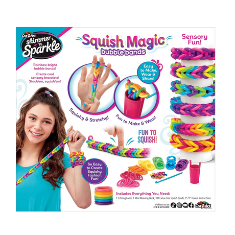 Shimmer N Sparkle Squish Magic Bubble Bands