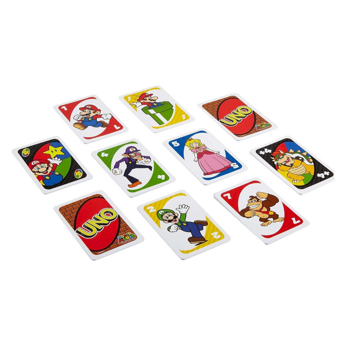 Super Mario Uno Card Game