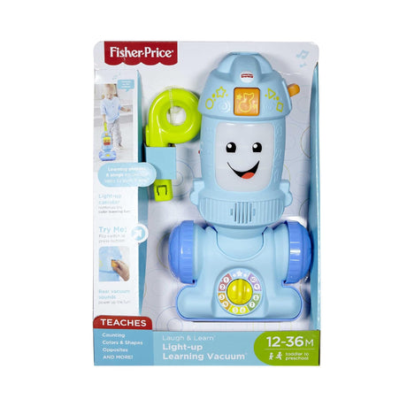 Fisher-Price Laugh & Learn Light-Up Learning Vacuum Musical Push