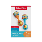 Fisher-Price Newborn Toys Rattle 'n Rock Maracas