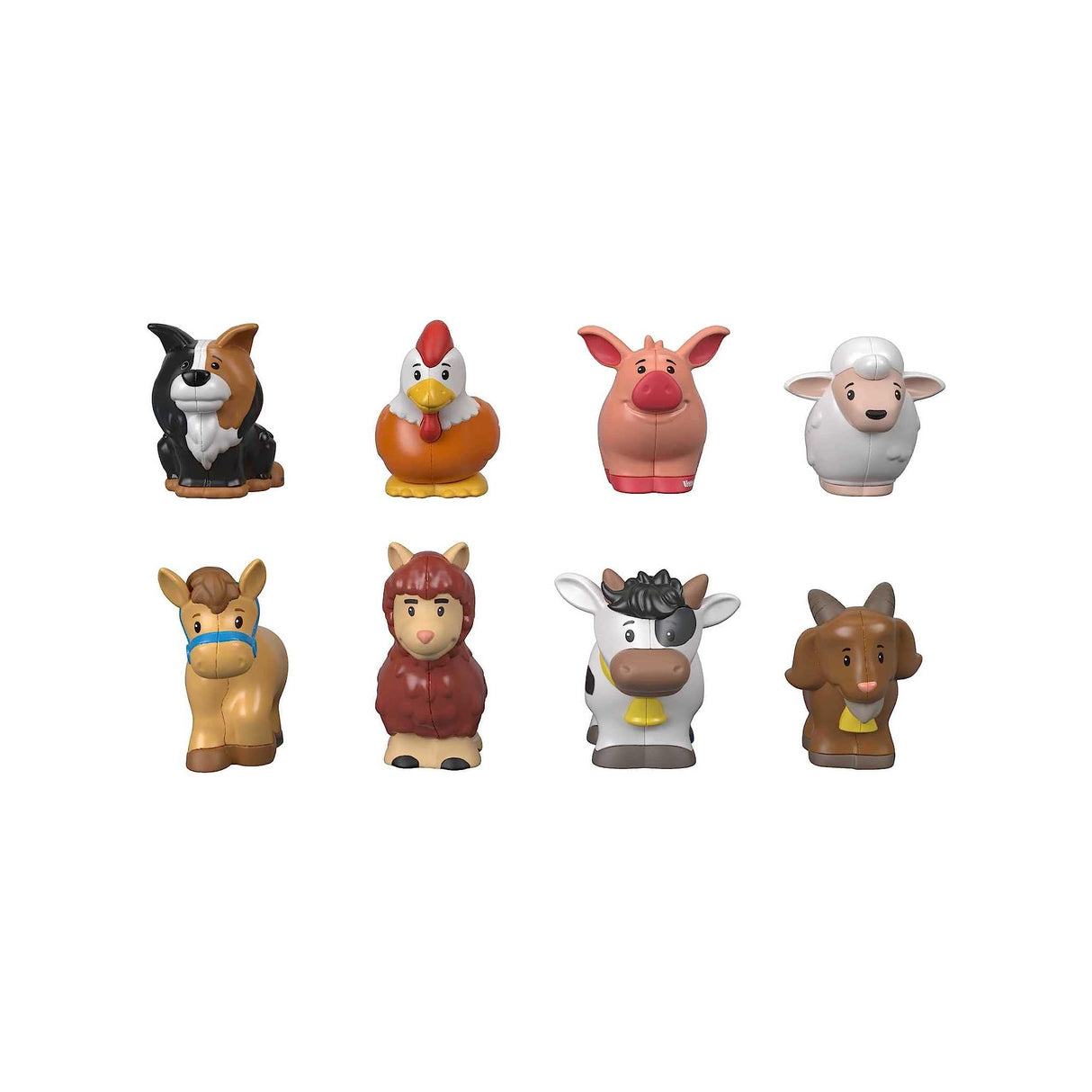 Fisher-Price Little People Farm Animal Friends 8-Piece Figure Set