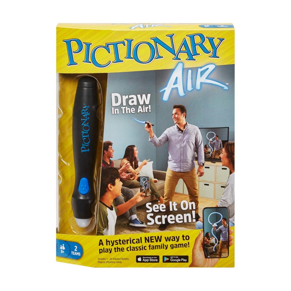 Mattel Games Pictionary Air Family Drawing Game