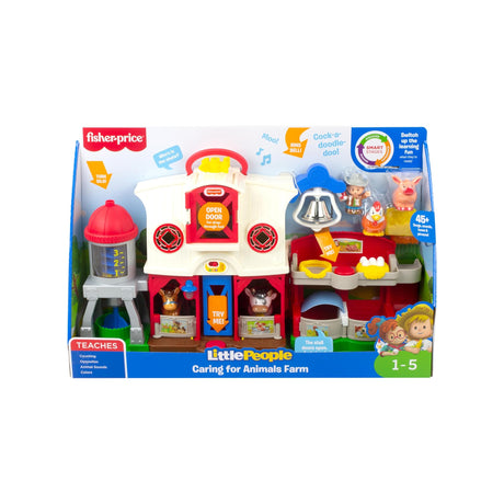 Fisher-Price Little People Toddler Learning Toy Caring For Animals Farm Interactive Playset