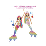 Barbie Dreamtopia Doll, Rainbow Magic Mermaid with Rainbow Hair