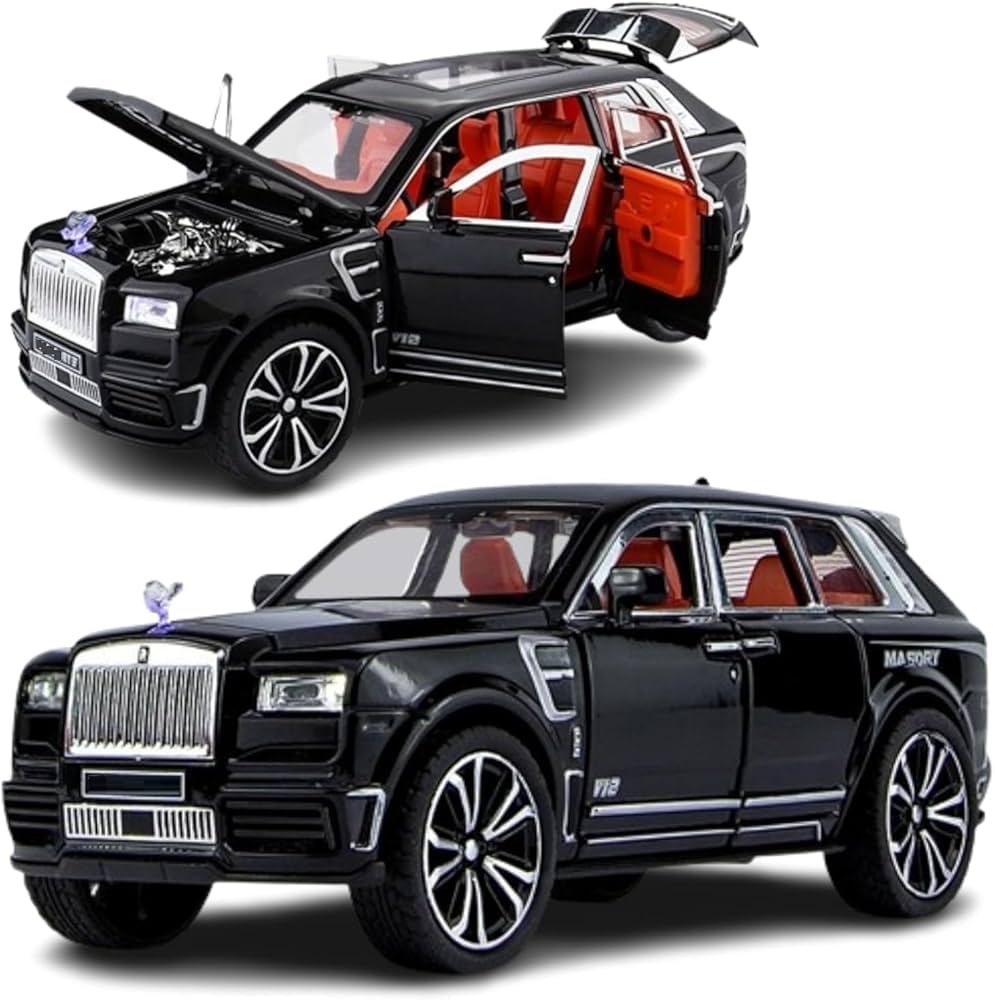 Rolls-Royce Cullinan + Trailer 1:32 (assorted colors, sold as single)