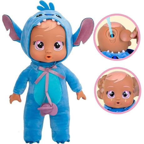 Cry Babies Stitch Themed Pajamas Toys and Games Dolls, 9 inches