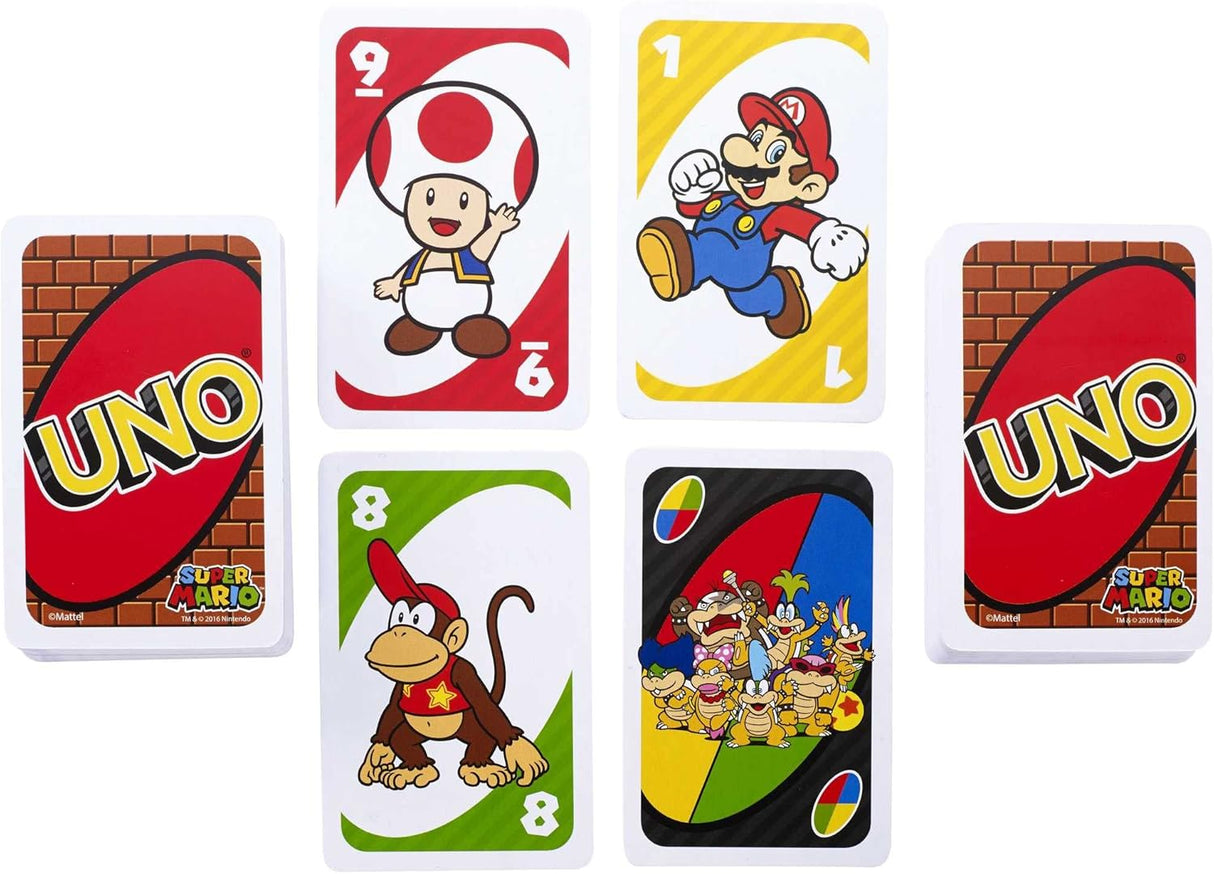 UNO Super Mario Card Game