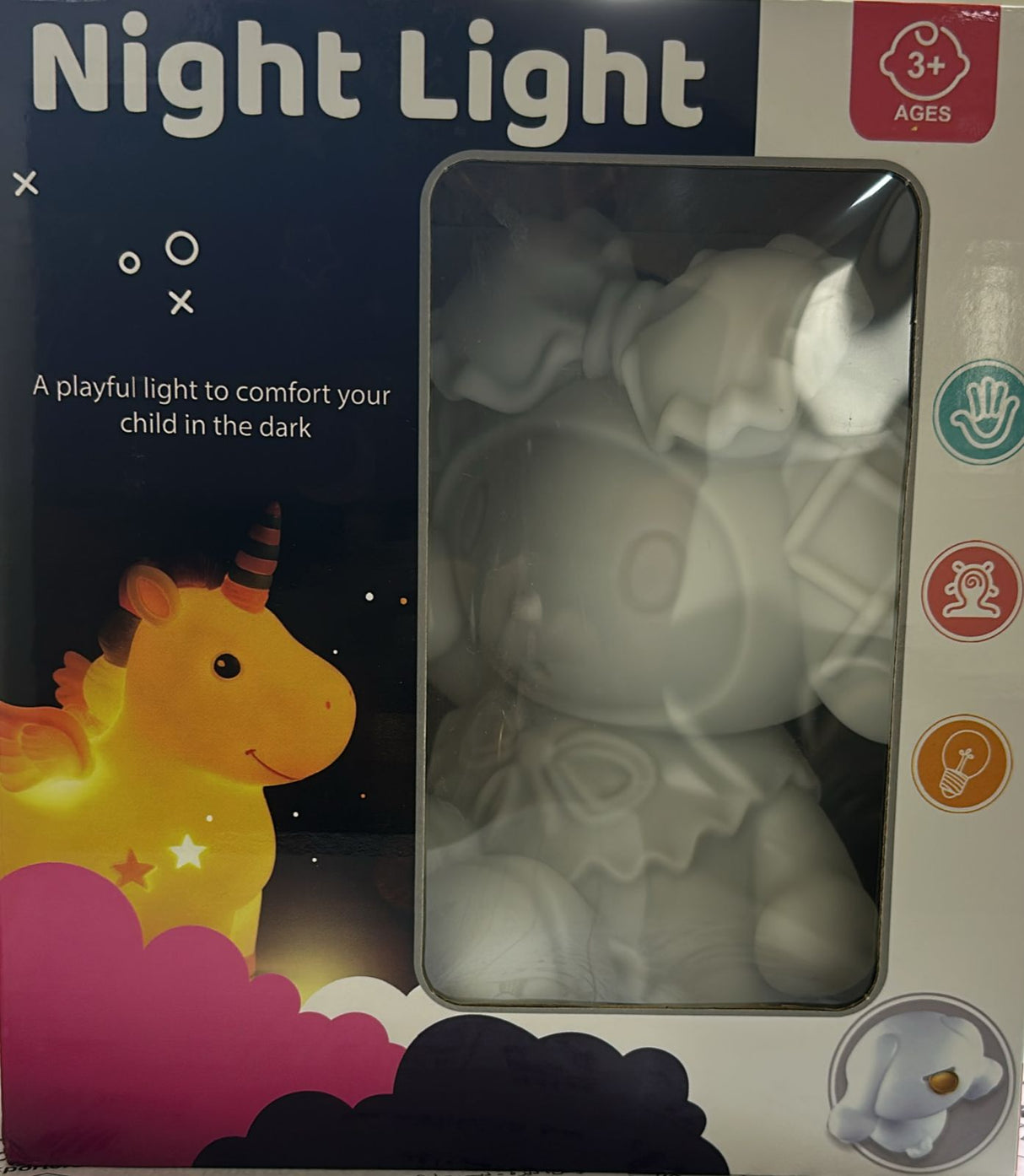 Melody DIY White Plastic Figure Lamp
