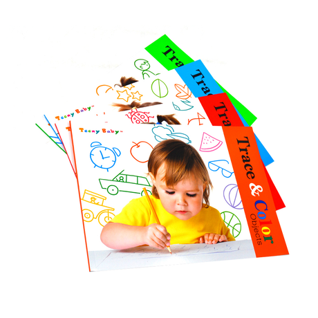 Trace & Color Animal/Objects Asst 3