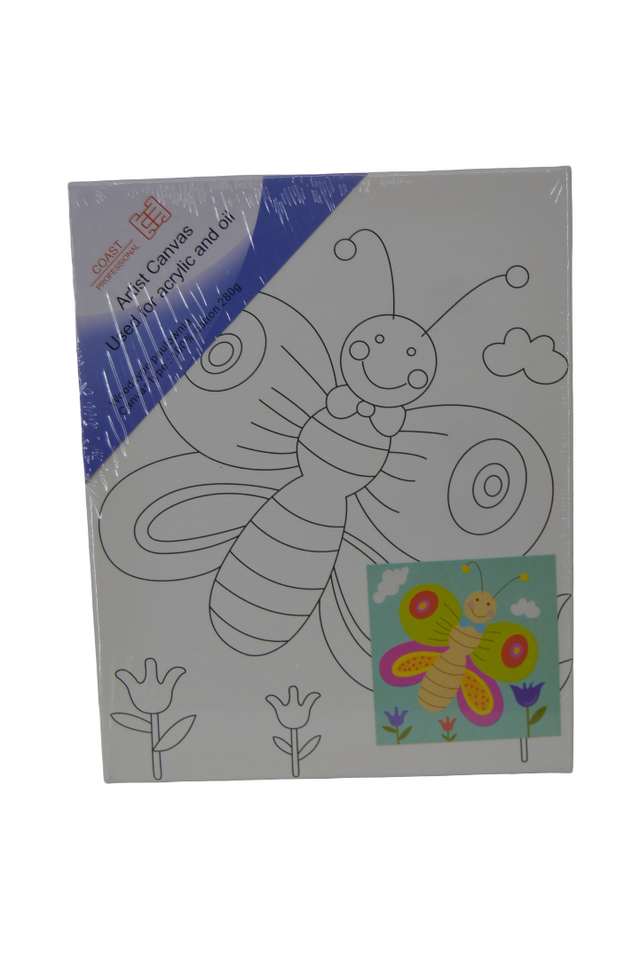 Canvas 20x25 cm Printed (Assorted Designs, Sold as Single)