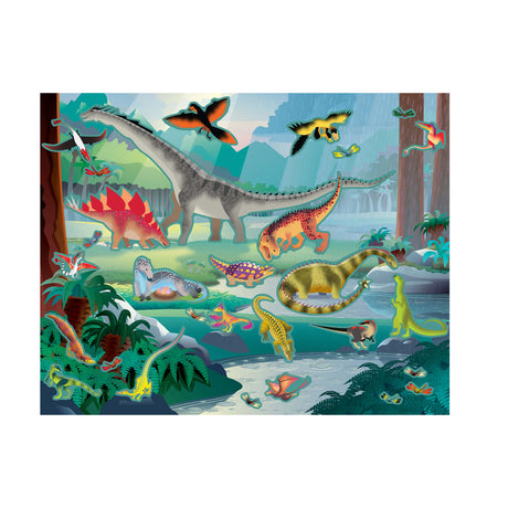 Melissa and Doug Reusable Sticker Pad Prehistoric