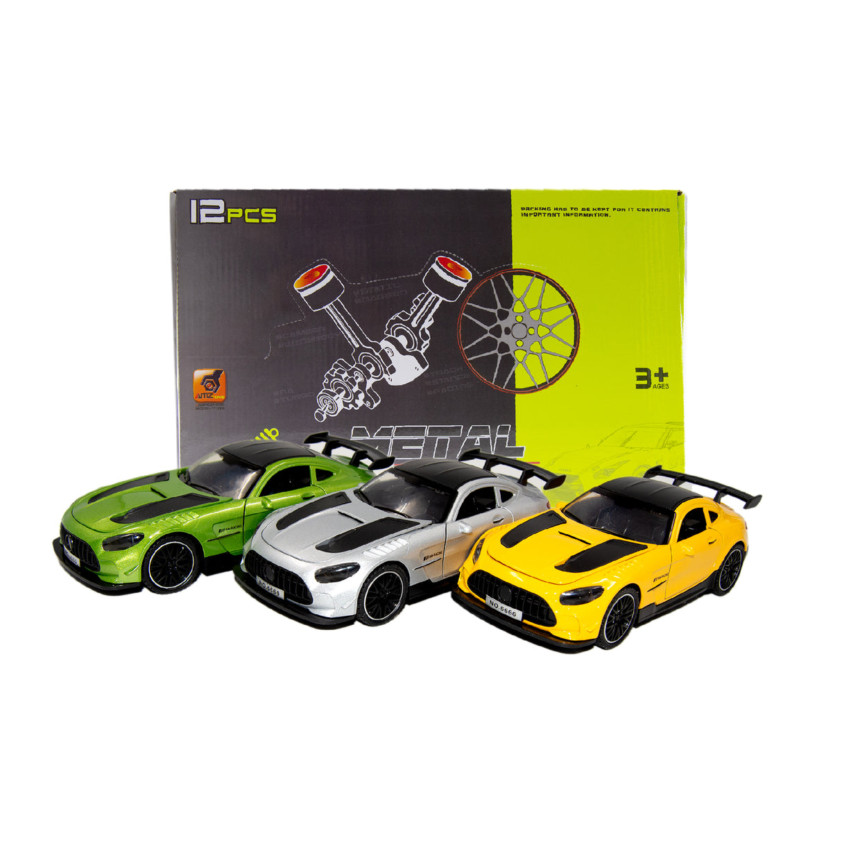 Links to MERCEDES AMG MODEL CAR ASST 3 by 