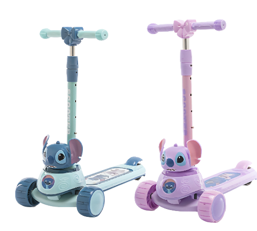 Stitch Kids 3-Wheel Kick Scooter