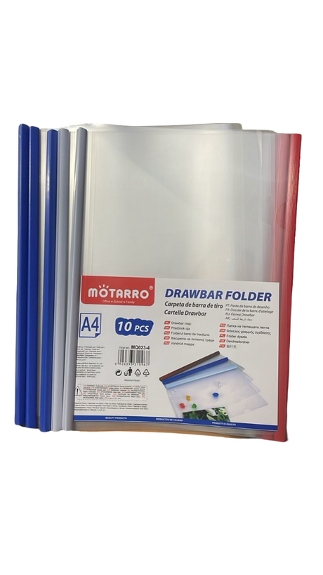 Motarro Drawbar A4 Folder (10 pcs)