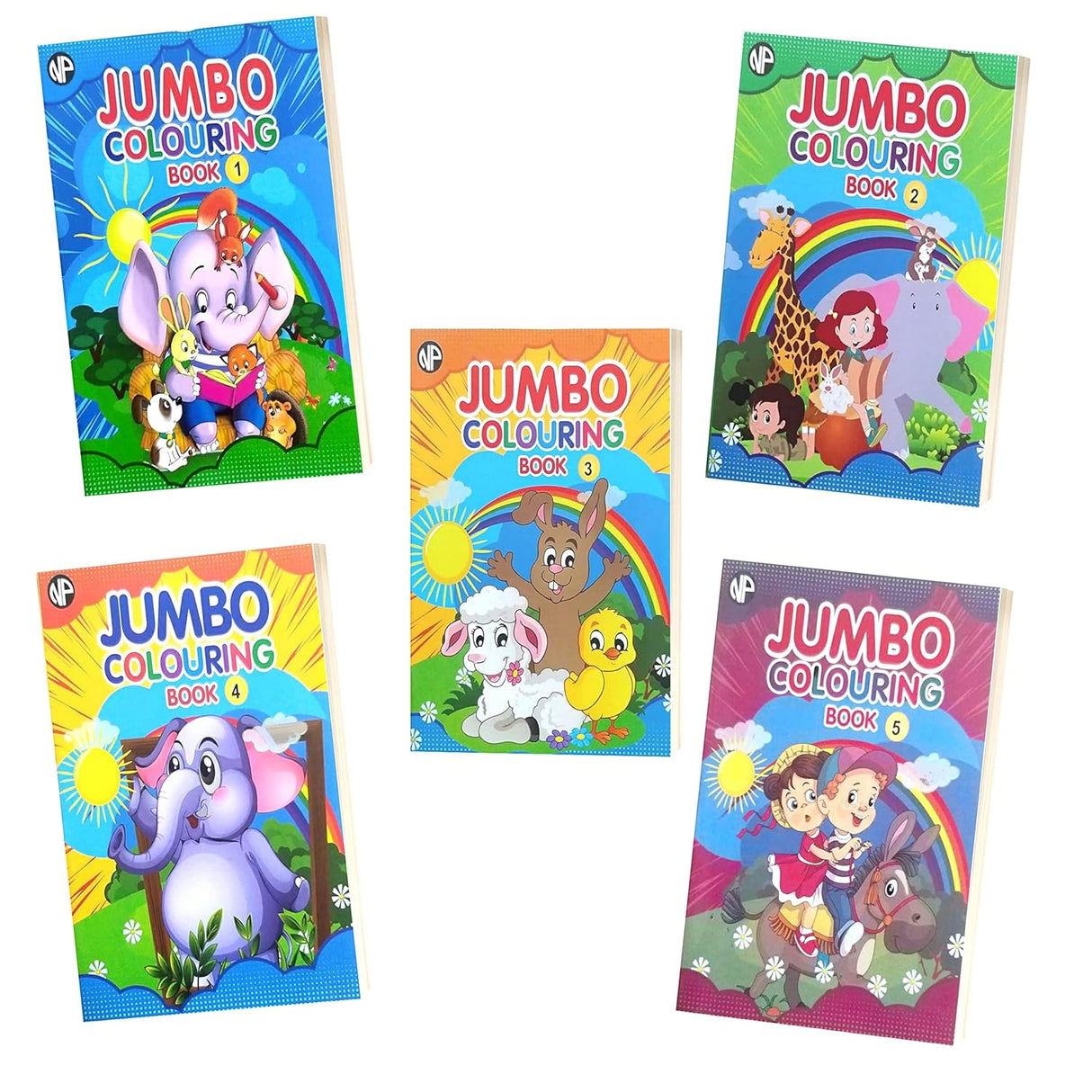 Jumbo Colouring Book (Assorted Designs, Sold as Single)