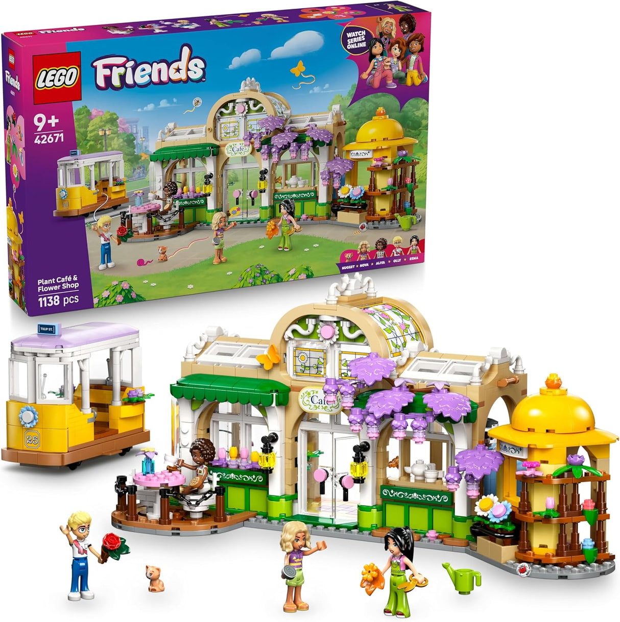 Lego Friends 42671 Plant Café & Flower Shop