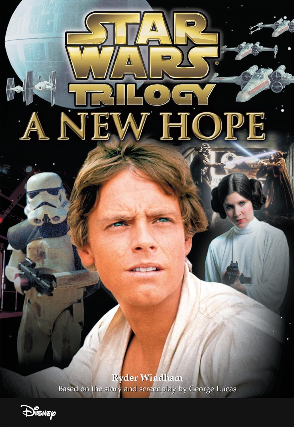 Book cover image of Star Wars, Episode IV - A New Hope (Junior Novelization)