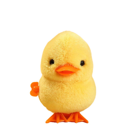 Walking Duckling Wind-Up Toy Plush for Kids Fun Toy