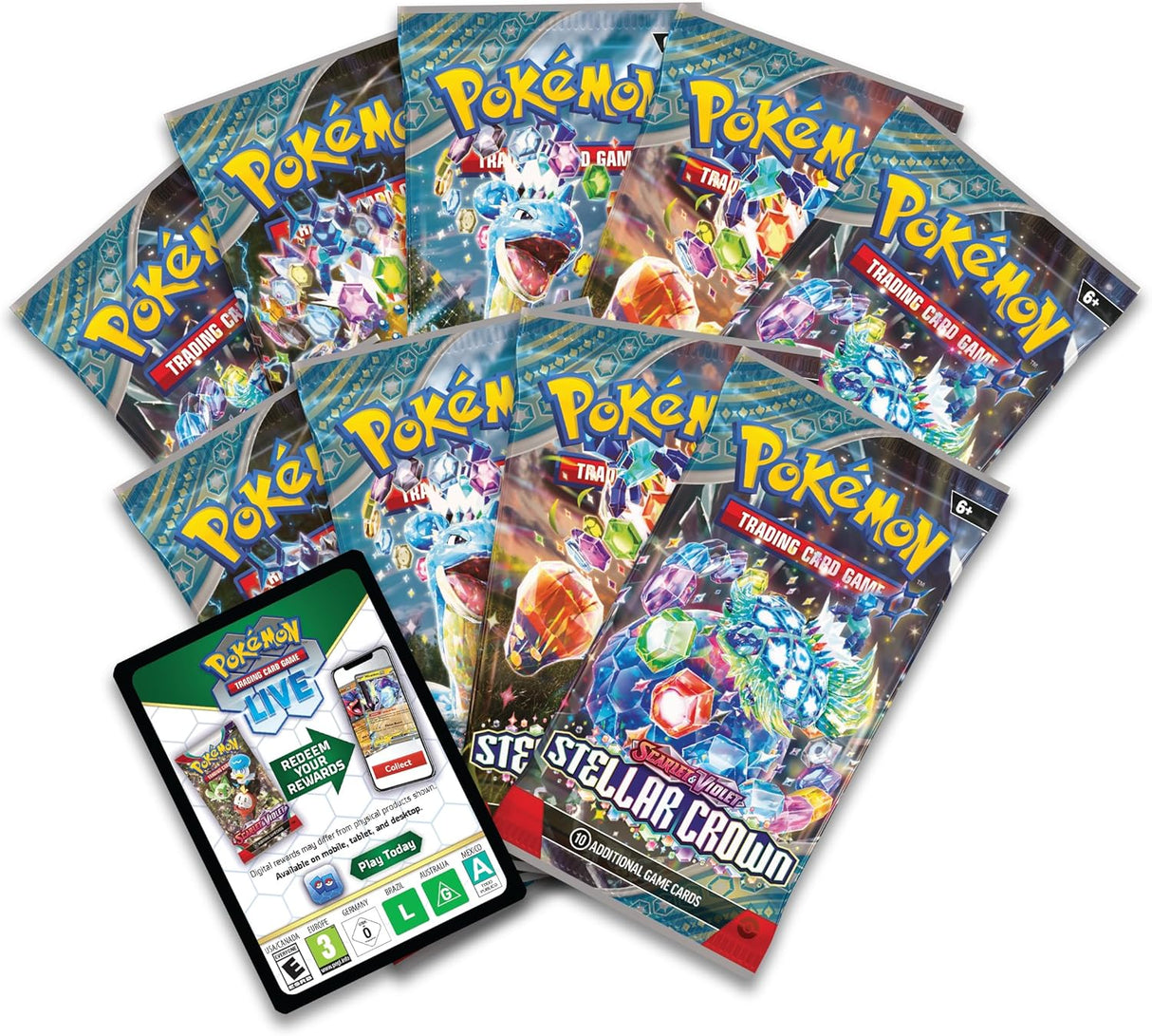 Pokemon TCG Scarlet & Violet Stellar Crown Elite Trainer Box
