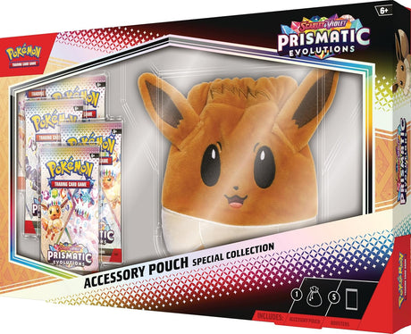 Pokemon TCG: Scarlet & Violet Prismatic Evolutions Accessory Pouch Special Collection