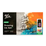 Mont Marte Drawing Ink Kit Signature 16Pc Great Art Set Includes 12 X 7ml