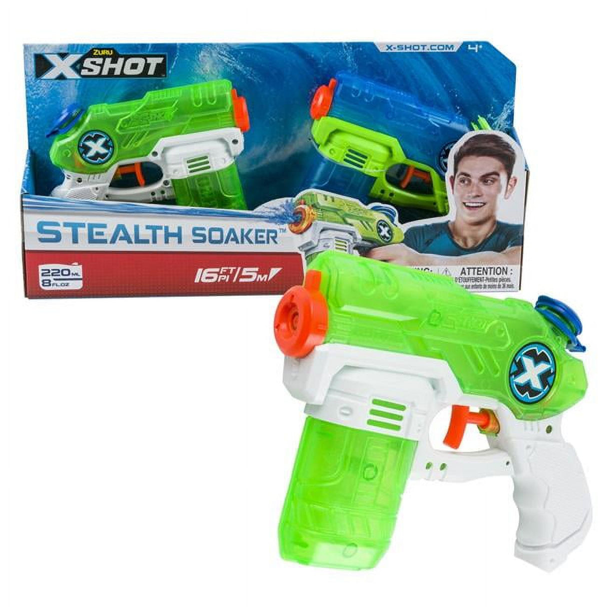 Zuru XShot Stealth Soaker 2 Guns Water Blaster Fun