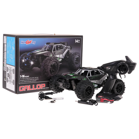 Gallop Speed Pioneer 1:16 RC Car 2.4GHz - Off-Road High-Speed Racer