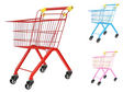 Kids Shopping Cart Toy – Small (3 Assorted Colors) - product image