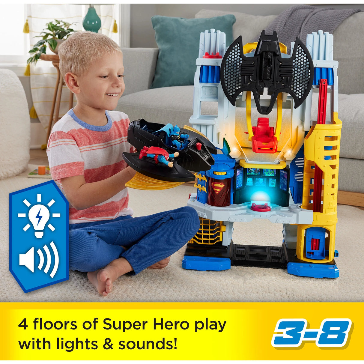Imaginext Dc Super Friends Ultimate Headquarters