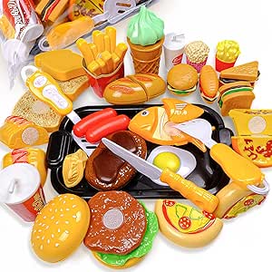 Links to FAST FOOD 37 PCS TOY SET by 