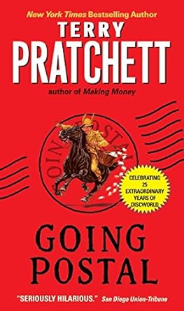 Book cover image of Going Postal (Discworld)