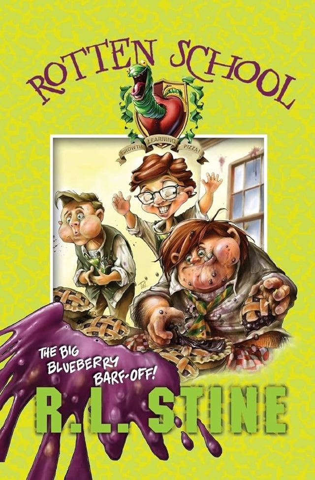 Book cover image of The Big Blueberry Barf-Off! (Rotten School #1)