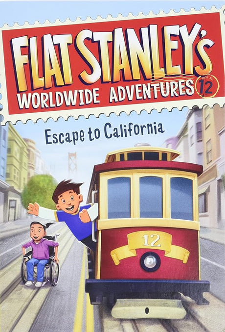 Book cover image of Flat Stanley's Worldwide Adventures #12: Escape to California