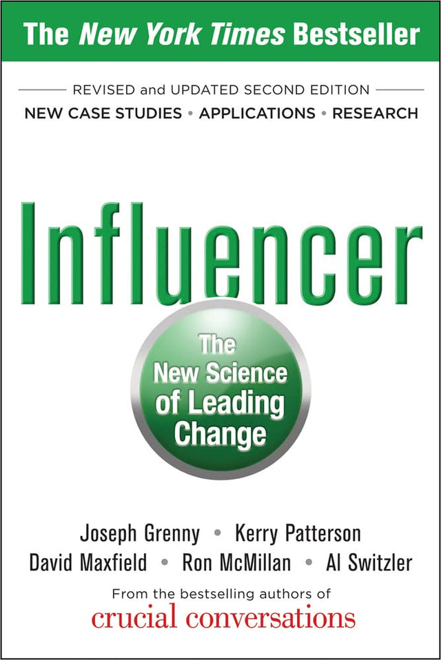 Book cover image of Influencer: The New Science of Leading Change, Second Edition