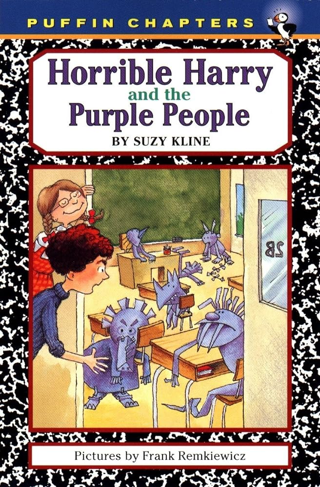 Book cover image of Horrible Harry and the Purple People
