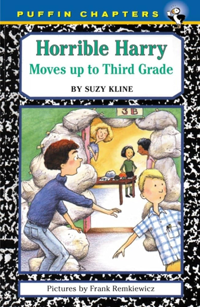Book cover image of Horrible Harry Moves up to the Third Grade