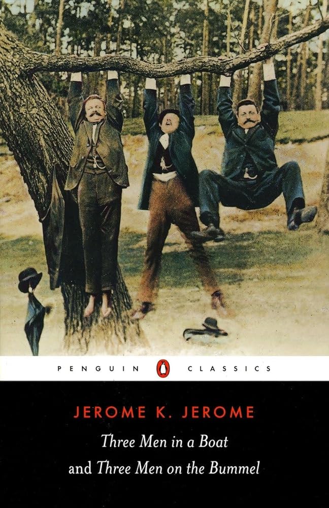 Book cover image of Three Men in a Boat and Three Men on the Bummel