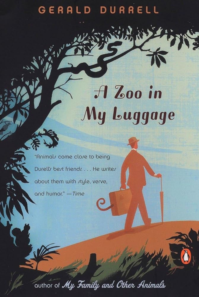 Book cover image of A Zoo in My Luggage