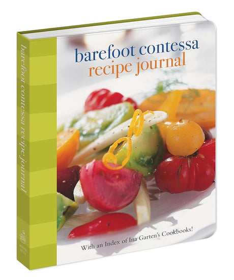 Book cover image of Barefoot Contessa Recipe Journal: With an Index of Ina Garten's Cookbooks