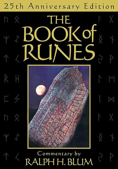 Book cover image of The Book of Runes, 25th Anniversary Edition: The Bestselling Book of Divination, complete with set of Runes Stones