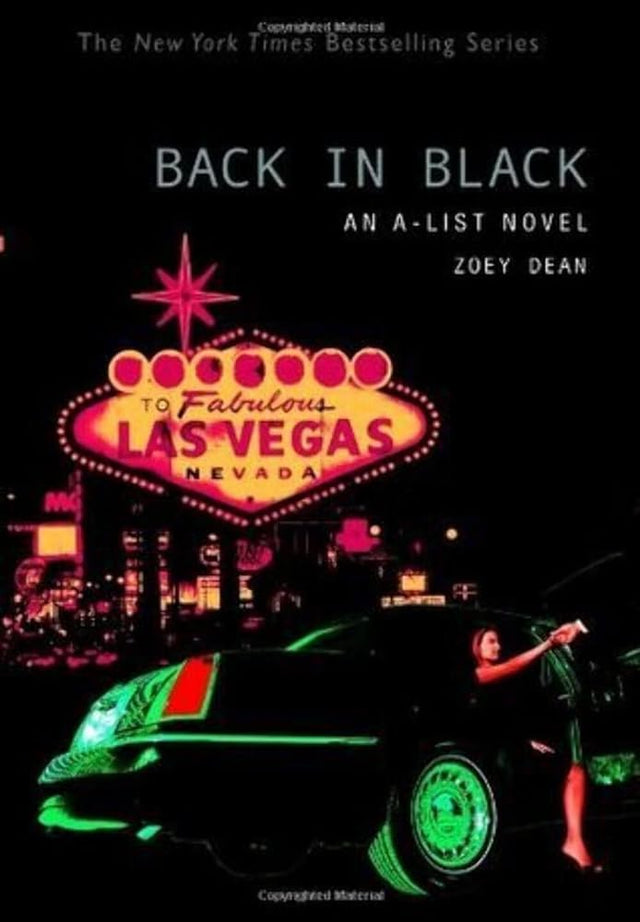 Book cover image of Back in Black: An A-List Novel