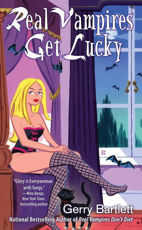 Book cover image of Real Vampires Get Lucky