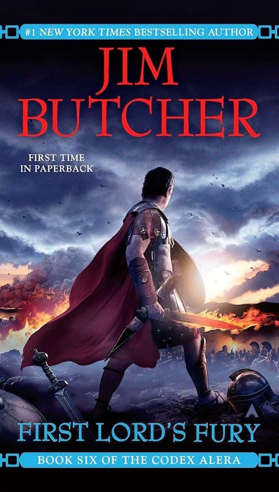 Book cover image of First Lord's Fury (Codex Alera, Book 6)
